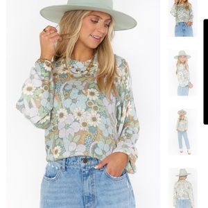 Cropped show me your mumu sweater